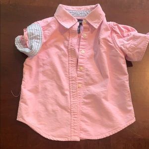 Polo button down shirt